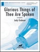 Glorious Things of Thee Are Spoken Handbell sheet music cover